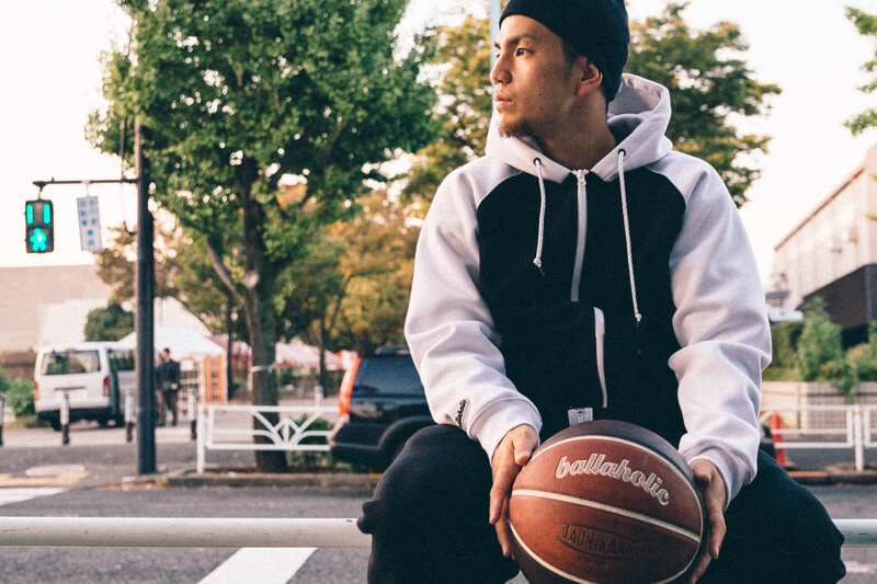 PLAYGROUND BASKETBALL / ballaholic x TACHIKARA CUSTOM 第4弾のSTYLE PHOTO公開